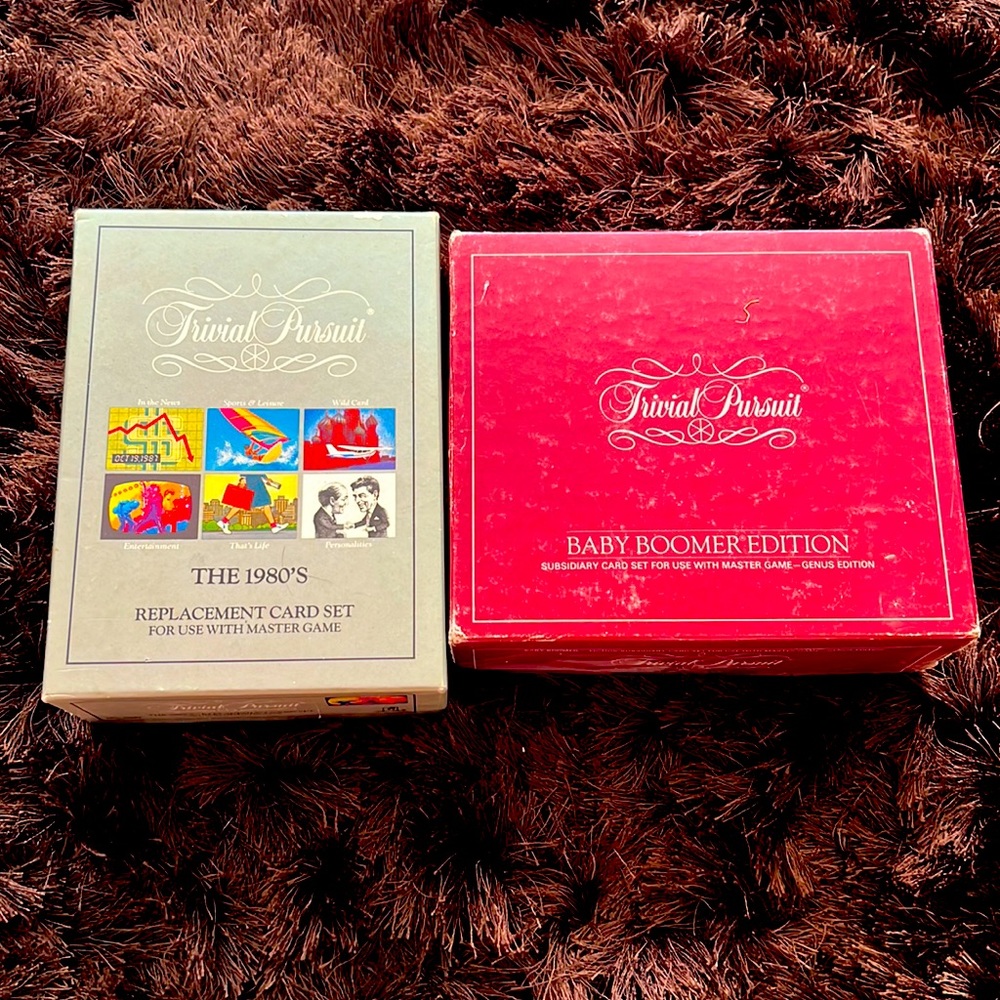 NOT AVAILABLE - Trivial Pursuit - Boomer and 80s edition